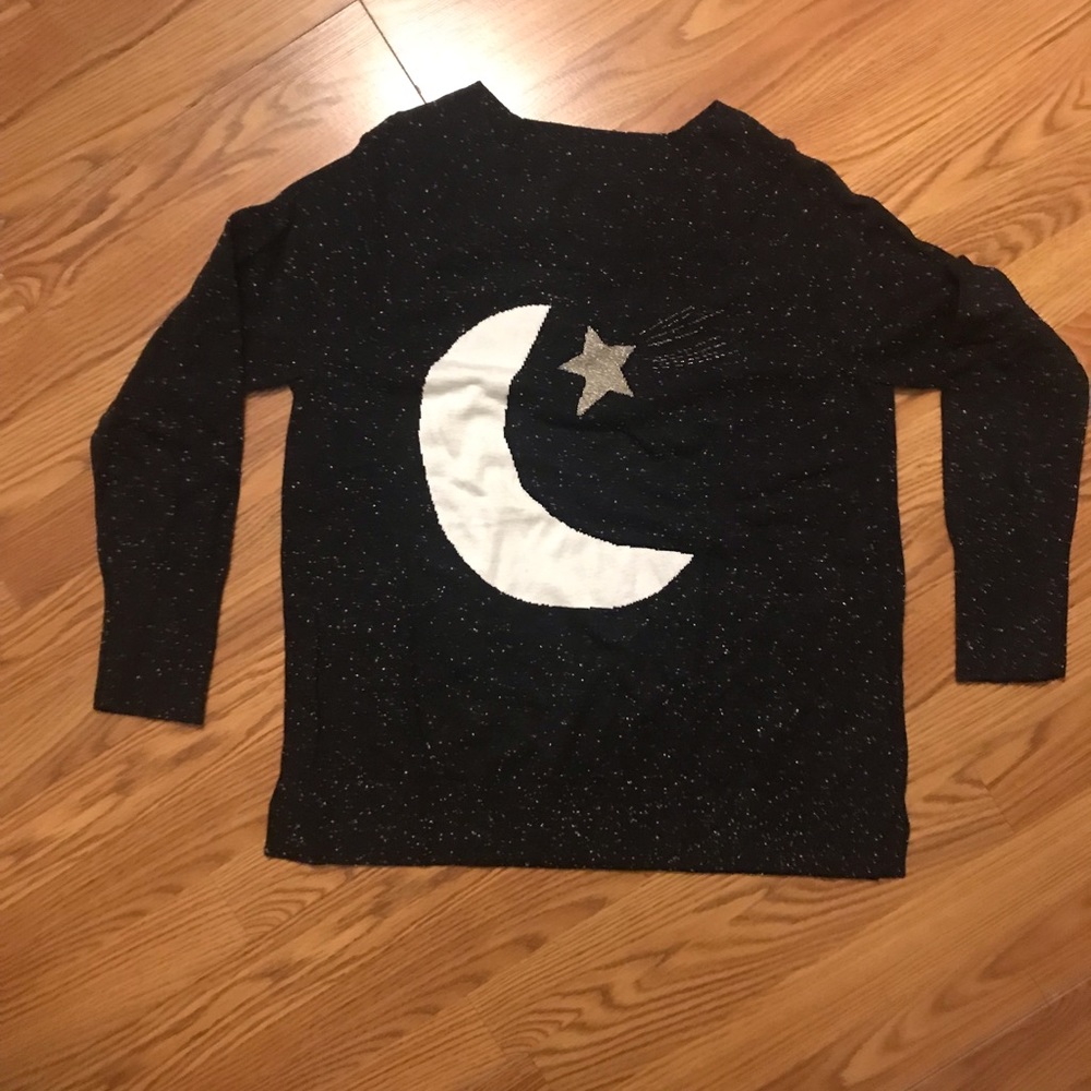 LOFT Fall Sweater - Moon & Star - NWT